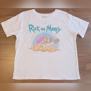 Women's Rick and Morty, Adult Swim Short Sleeve Shirt Size XXL